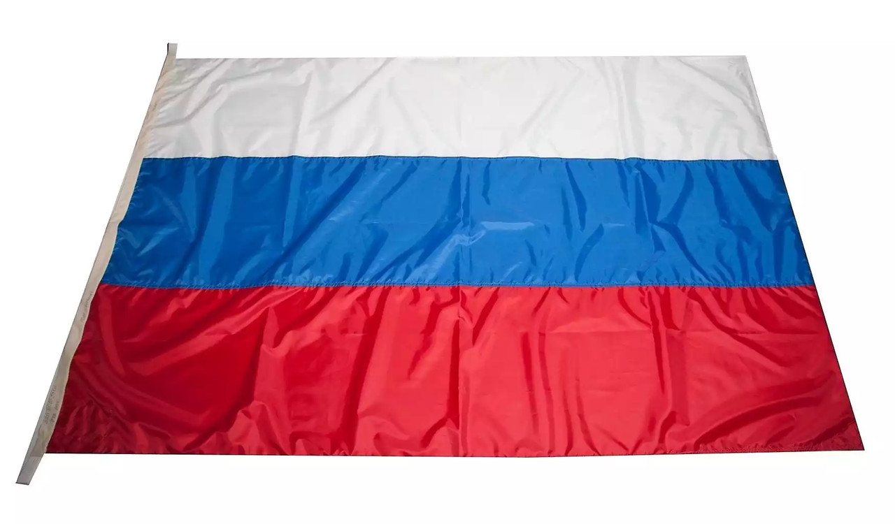 картинка Флаг РФ сшитый из полос от производственной компании Арт-Текс