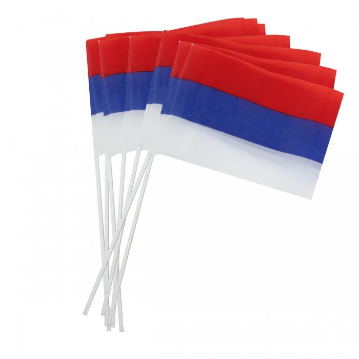 картинка Флаг РФ для пластиковой трубочки от производственной компании Арт-Текс